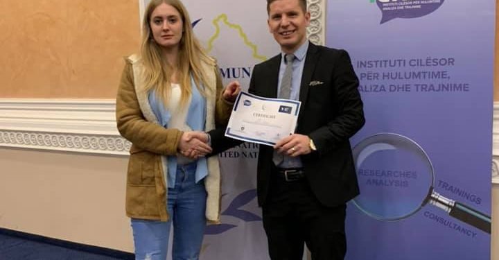 Ceremonia e Certifikimit KIMUN 2018