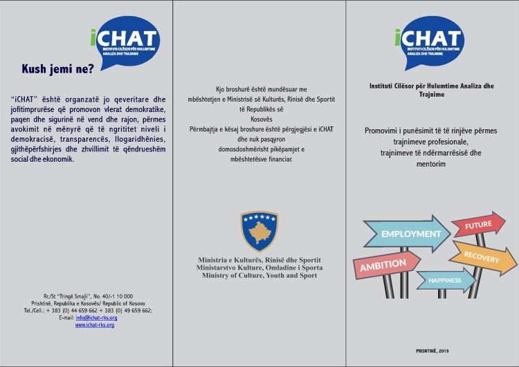 Promovimi i punësimit të të rinjve përmes trajnimeve profesionale, trajnimeve të ndërmarrësisë dhe mentorim