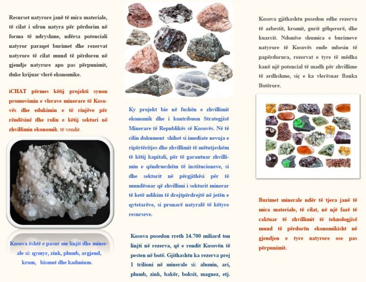 Promovimi i sektorit minerar dhe rëndësisë së edukimit të të rinjve për zhvillimin ekonomik