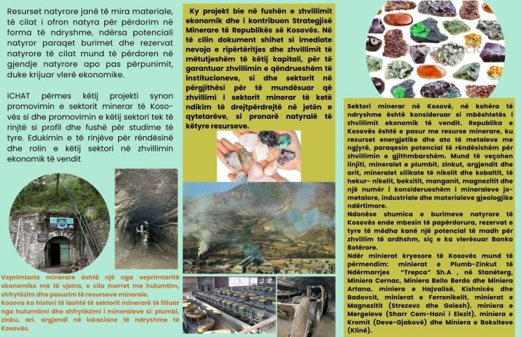Promovimi i sektorit minerar dhe ndikimi i tij në aspektin ekonomik, mjedisor dhe social