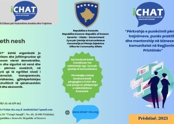 Projekti: “Përkrahja e punësimit përmes trajnimeve, punës praktike dhe mentorship në biznese për komunitetet në Regjionin e Prishtinës”