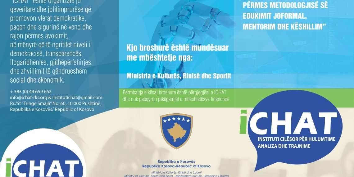 Projekti “Zhvillimi i kapaciteteve dhe shkathtësive të të rinjve përmes metodologjisë së edukimit joformal, mentorim dhe këshillim”