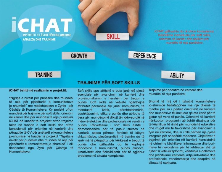 “Ngritja e nivelit për punësim dhe mundësi të reja për pjesëtarët e komuniteteve jo shumicë”