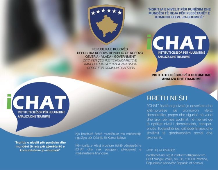 “Ngritja e nivelit për punësim dhe mundësi të reja për pjesëtarët e komuniteteve jo shumicë”